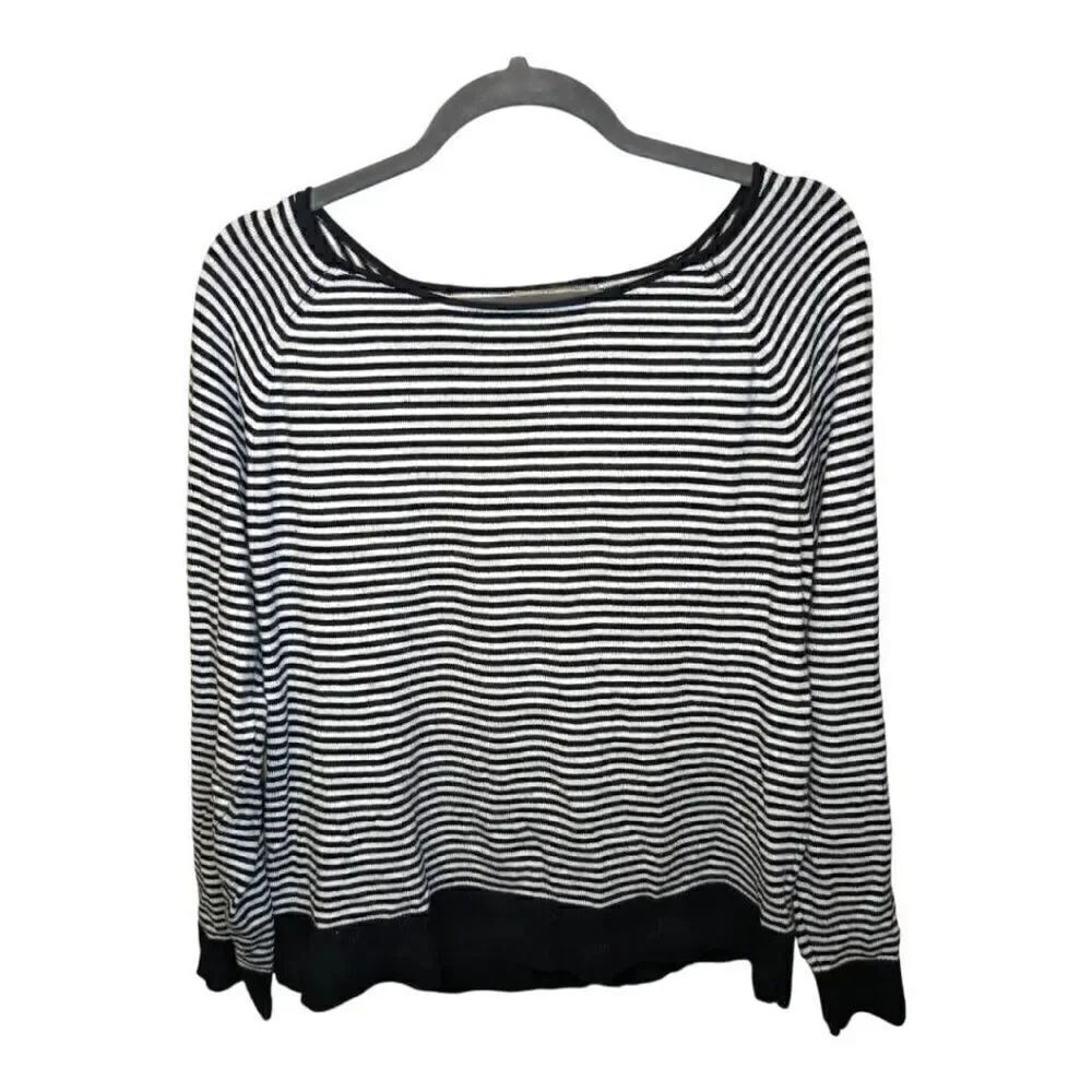 Banana Republic Long Sleeve Striped Top